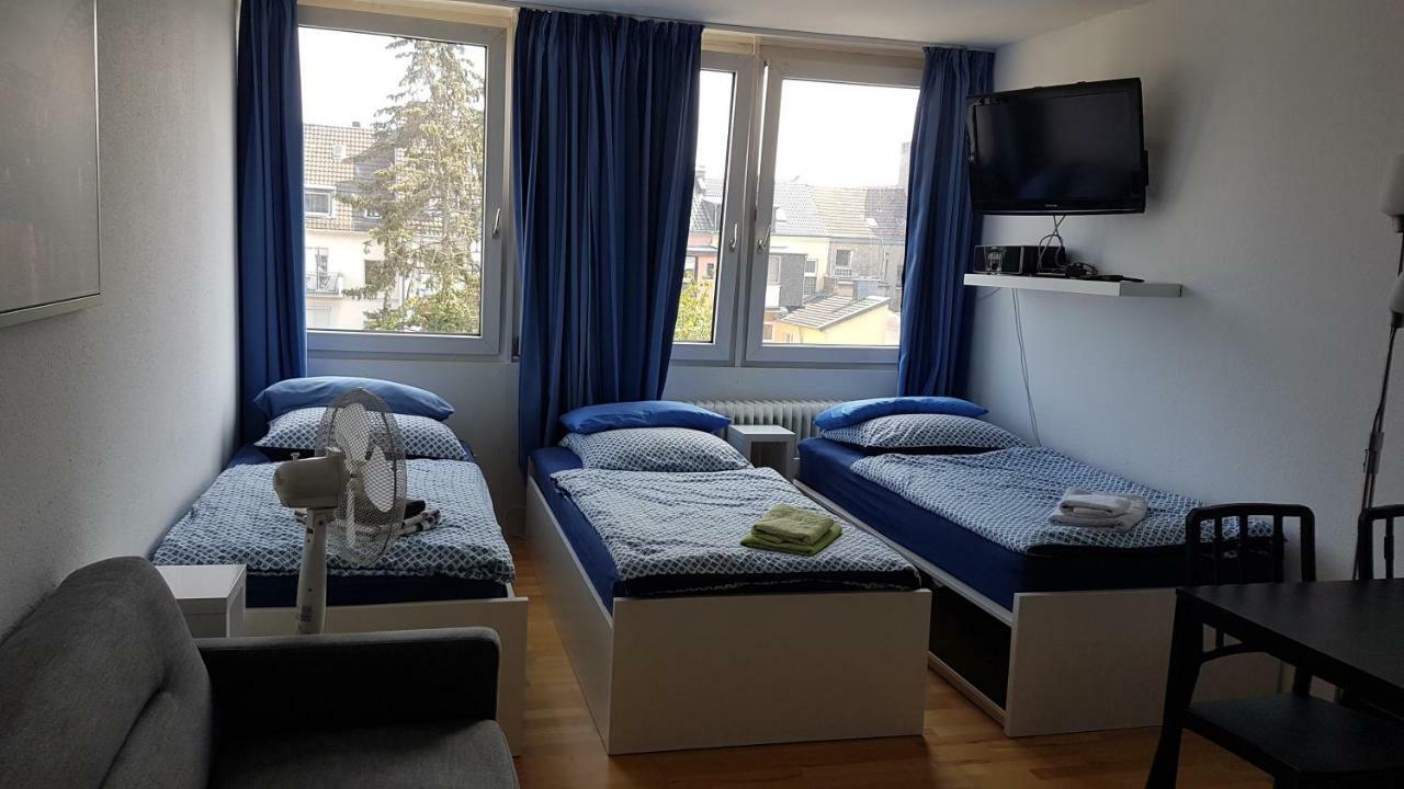 Sonniges Modernes Appartement Hoehenberg Köln Dış mekan fotoğraf